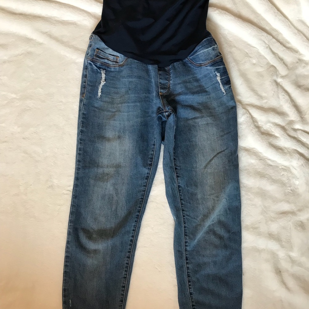 7/8 Maternity Skinny Jeans
